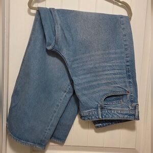 Old Navy Light Blue Wide Leg Jeans